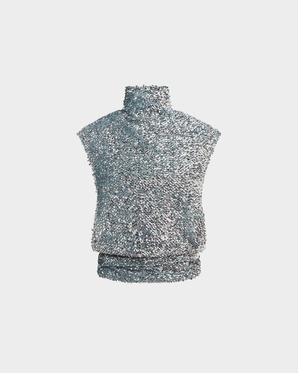 Ovica Top in Textured Sequin