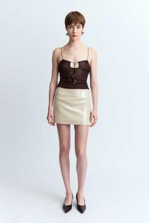 Quattro Skirt in Linen