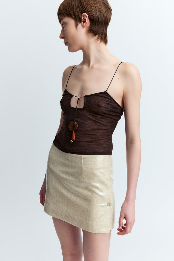 Quattro Skirt in Linen