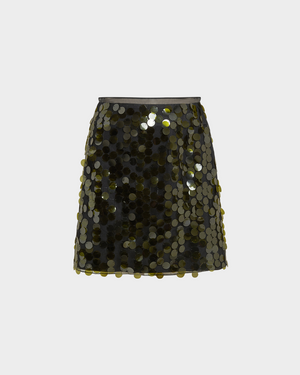 Idia Mini Skirt in Sequin