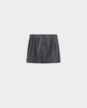 Haile Mini Skirt in Leather
