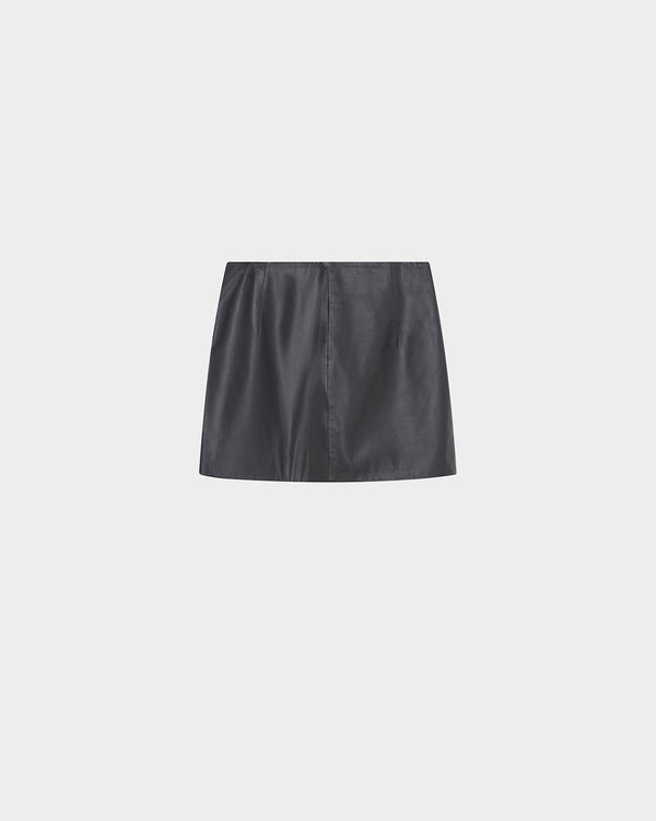 Haile Mini Skirt in Leather