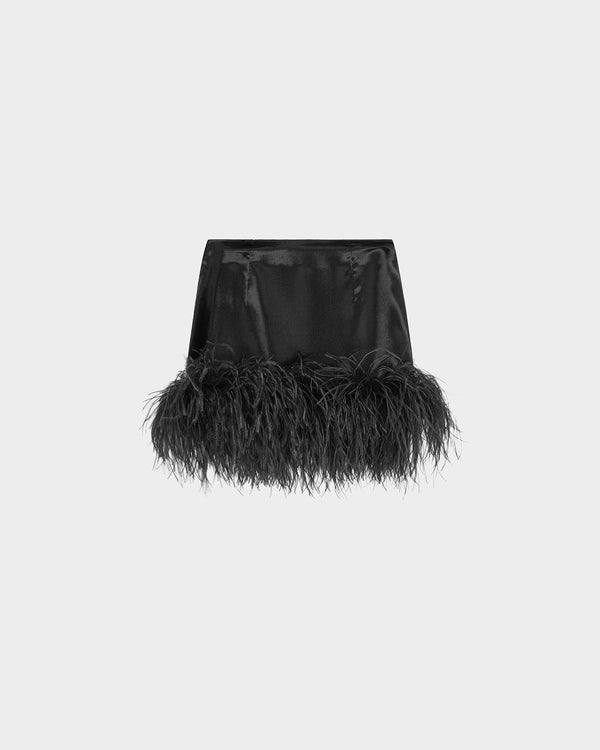 Giaci Mini Skirt in Velvet