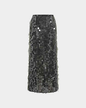 Dia Midi Skirt in Sequin