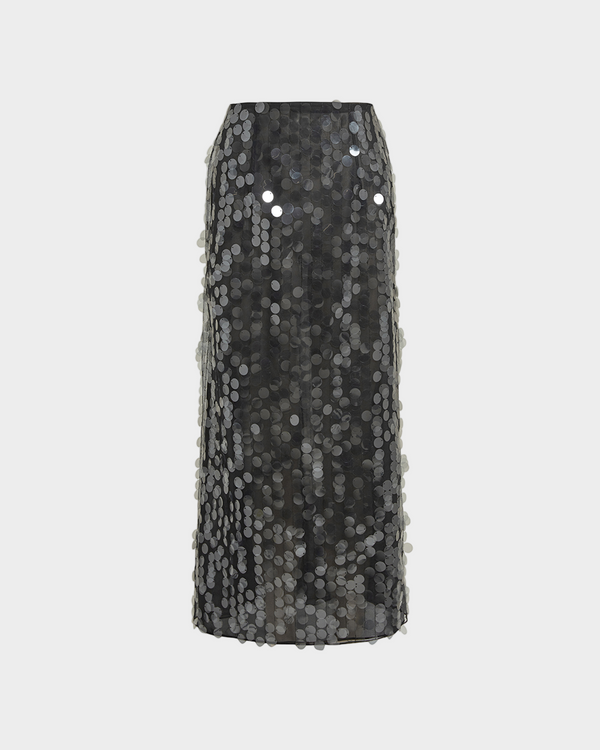 Dia Midi Skirt in Sequin