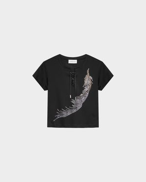 Serin T-Shirt with Hotfix