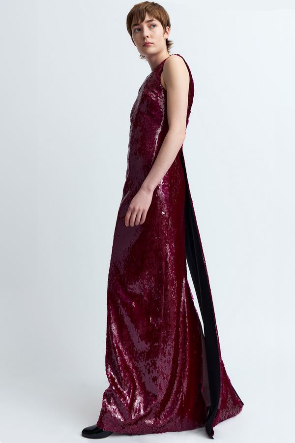 Simm Gown In Sequin