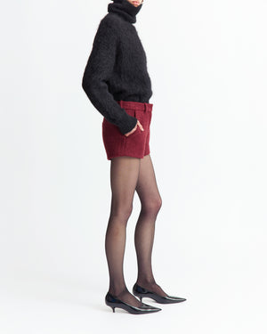 Roll Neck Sephia Jumper in Knit