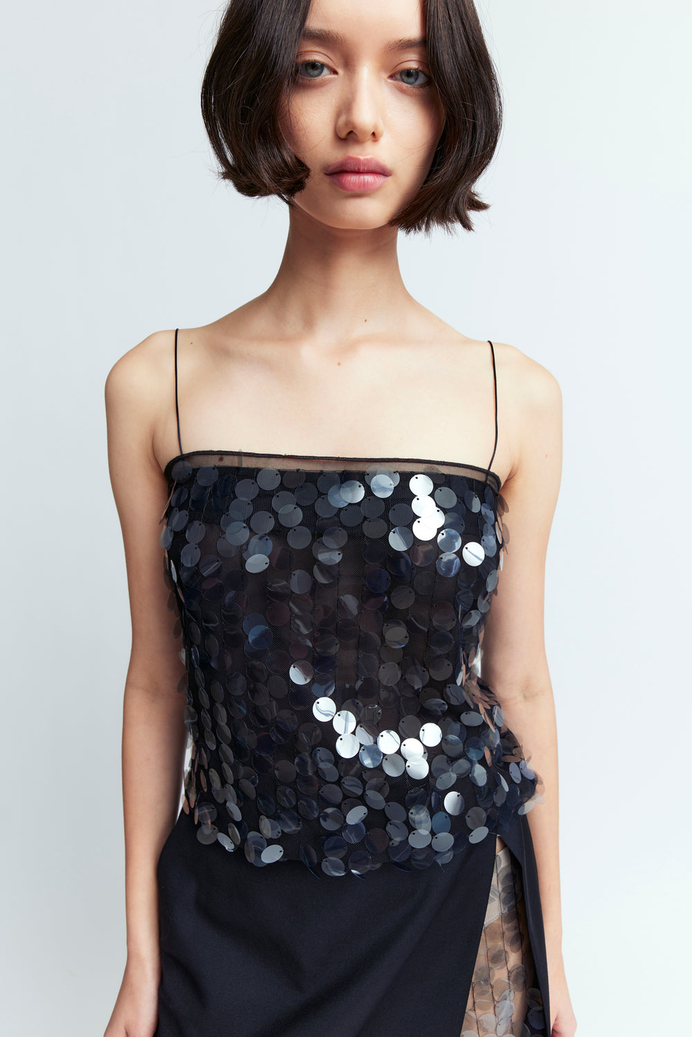 Suero Top in Sequin