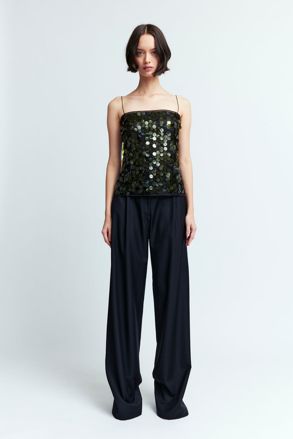 Suero Top in Sequin