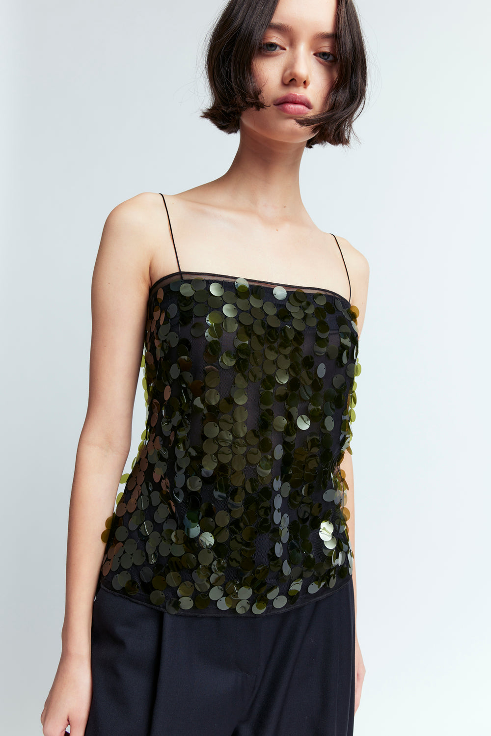 Suero Top in Sequin
