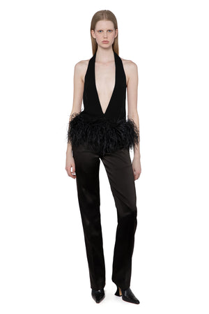 Salina Top In Jet Black