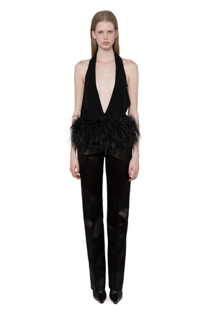 Salina Top In Jet Black