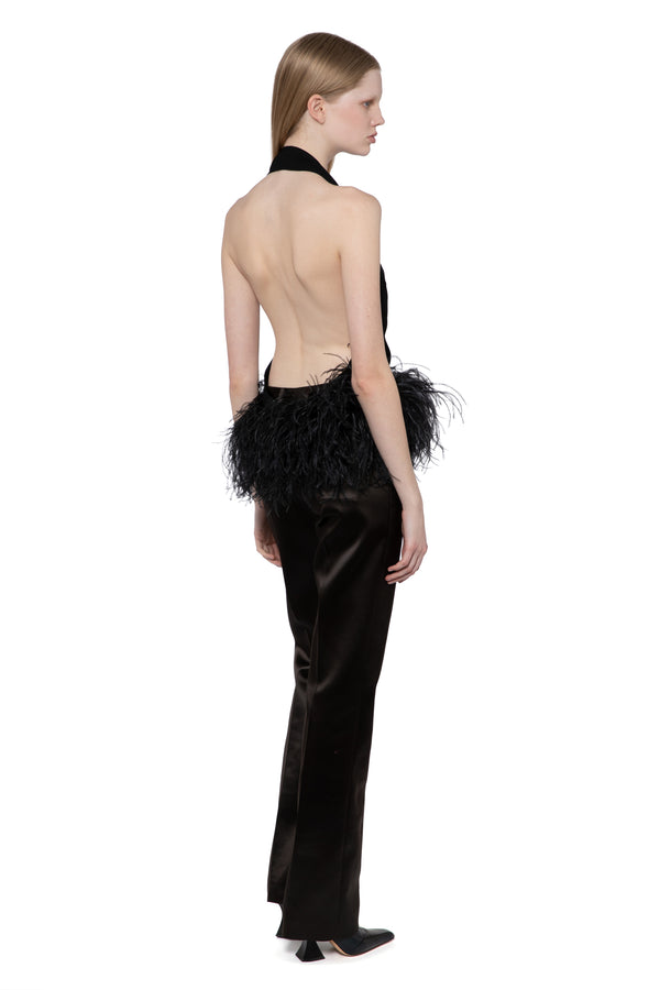 Salina Top In Jet Black