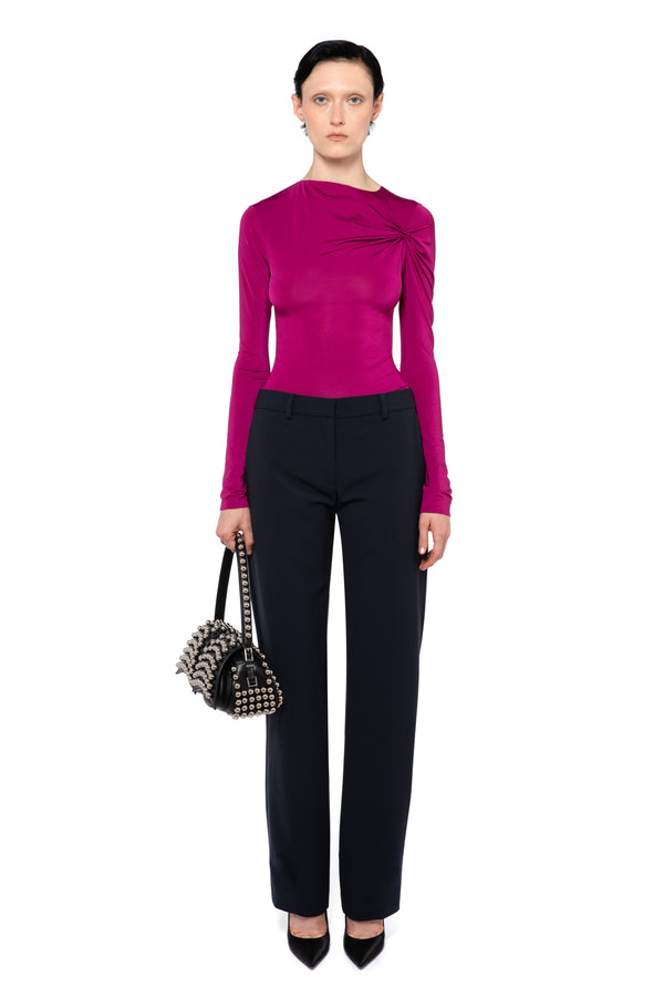 Vante Trouser In Black Tailoring