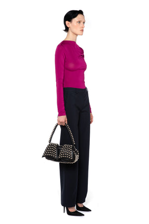 Vante Trouser In Black Tailoring
