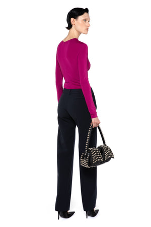 Vante Trouser In Black Tailoring