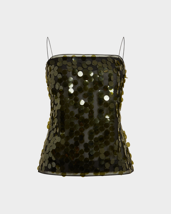 Suero Top in Sequin