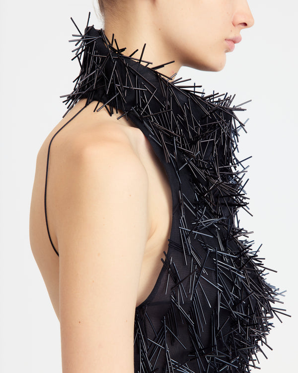 Osma Top in Spiky Sequin