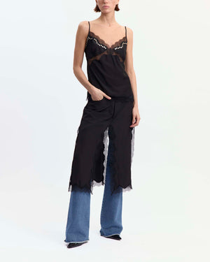 Clio Top in Satin