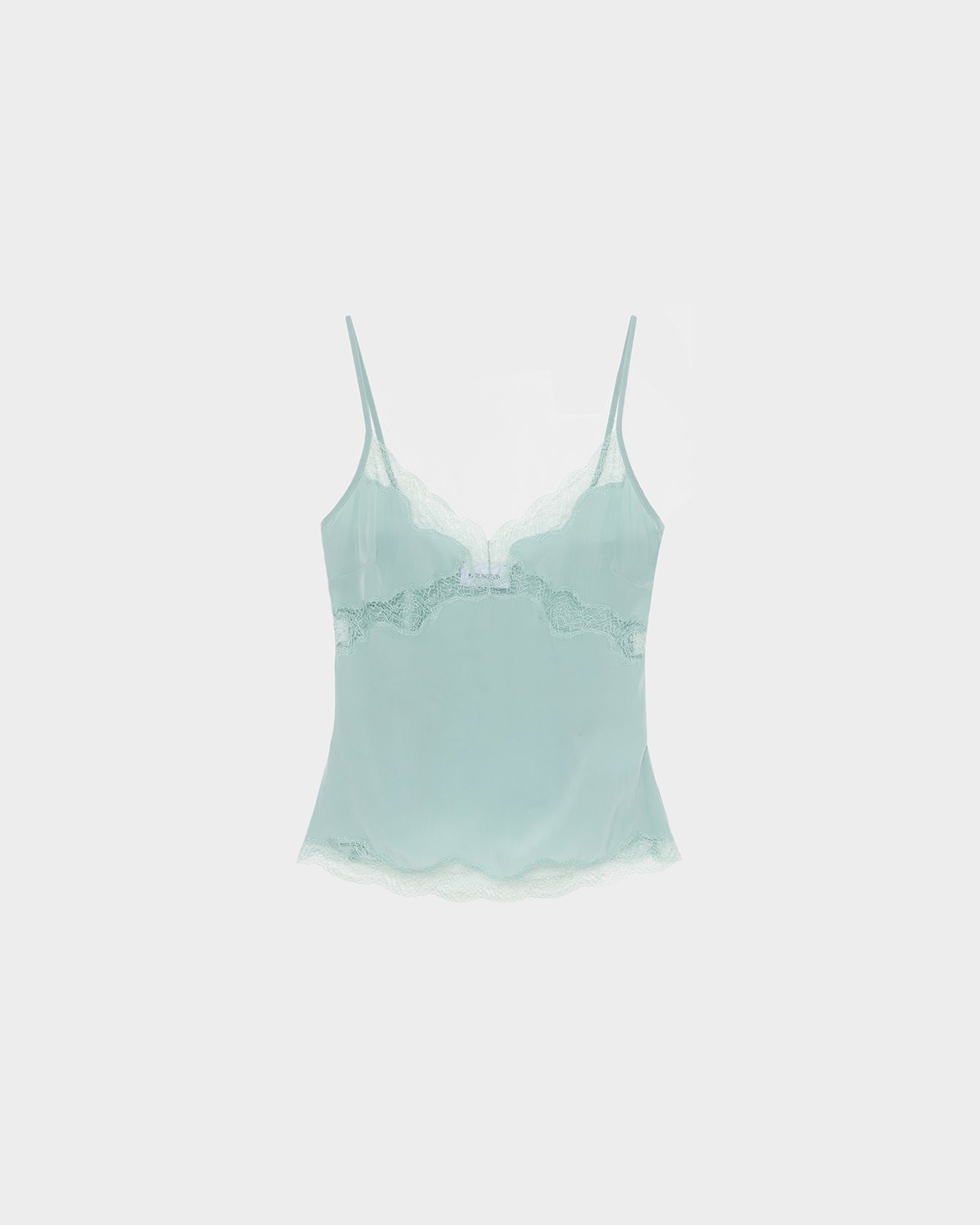 Clio Top in Satin & Lace