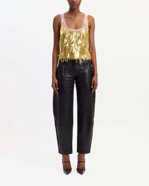 Sharla Top in Embroidered Tulle