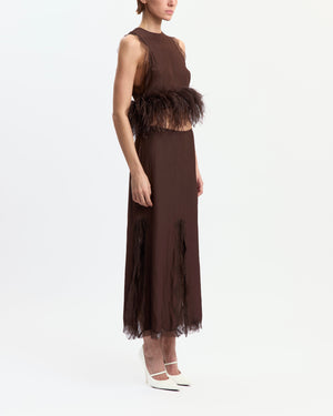 Dickens Top in Satin