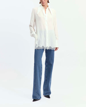Fiorella Shirt in Satin