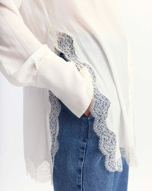 Fiorella Shirt in Satin