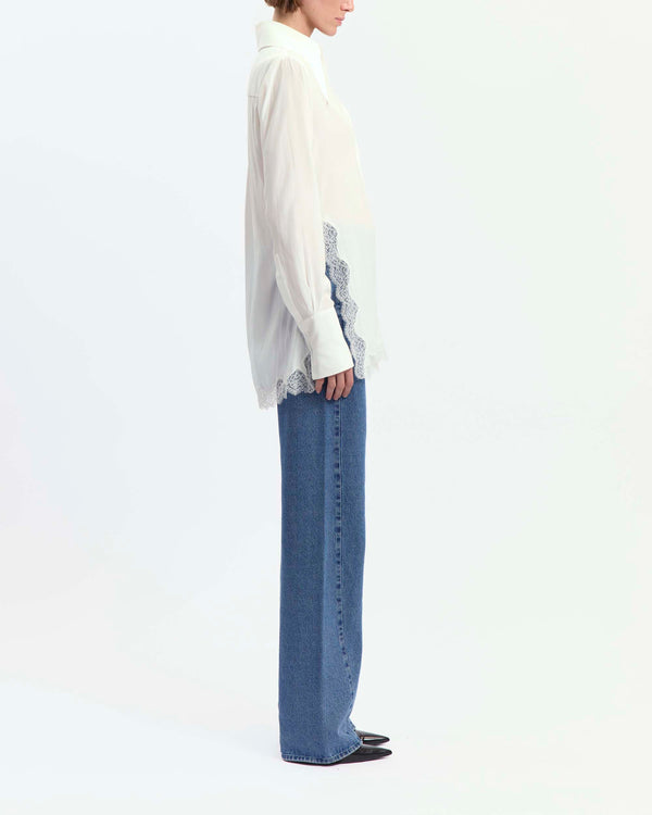 Fiorella Shirt in Satin