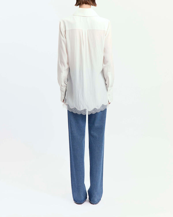 Fiorella Shirt in Satin