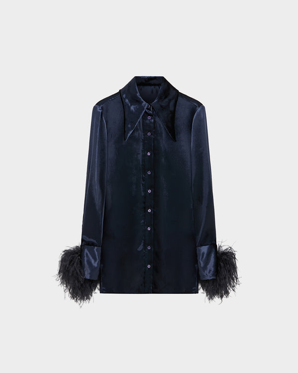 Tio Shirt in Velvet