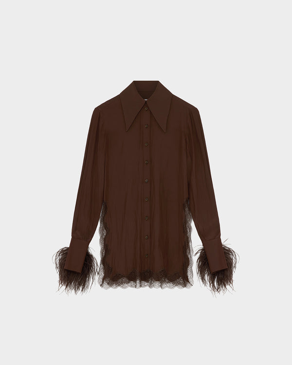 Tio Shirt in Satin