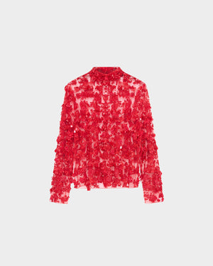 Olarna Top in Embroidery