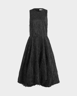 Tansi Midi Dress in Texture