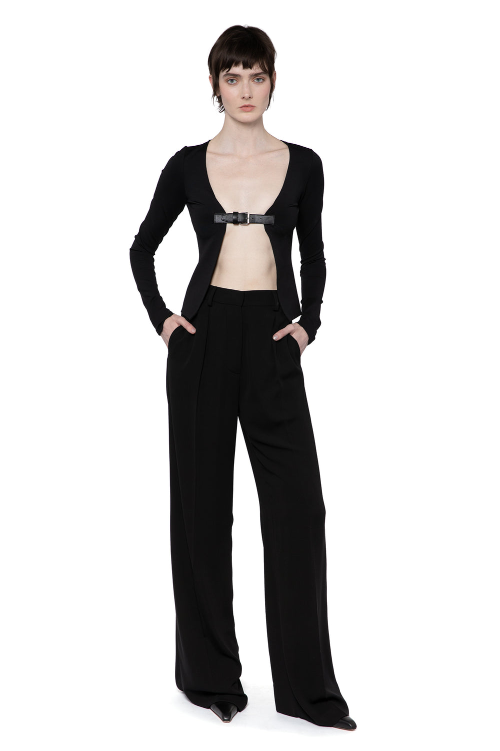 Daye Cardigan In Jet Black