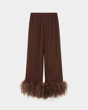 Joelle Trouser in Satin