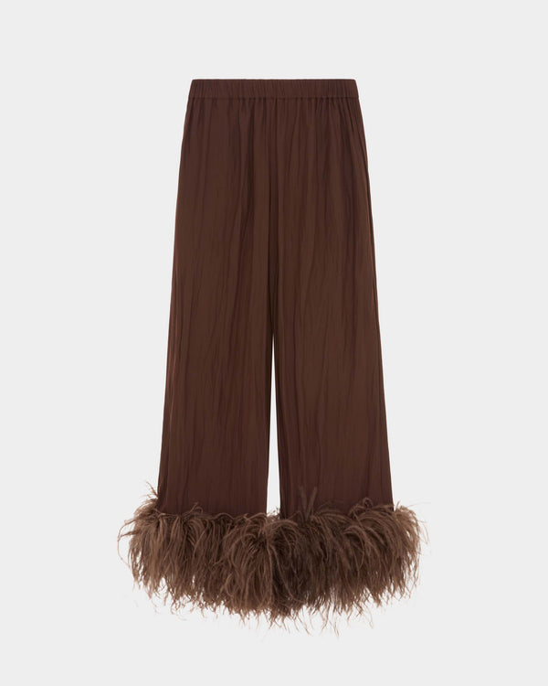 Joelle Trouser in Satin