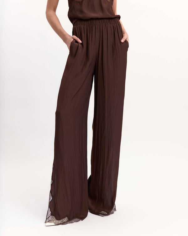 Ricci Trouser in Satin
