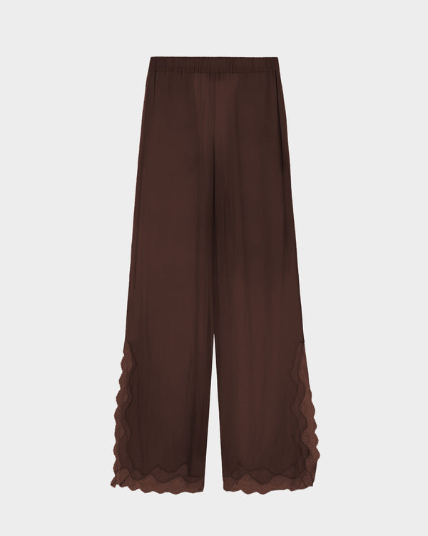 Ricci Trouser in Satin