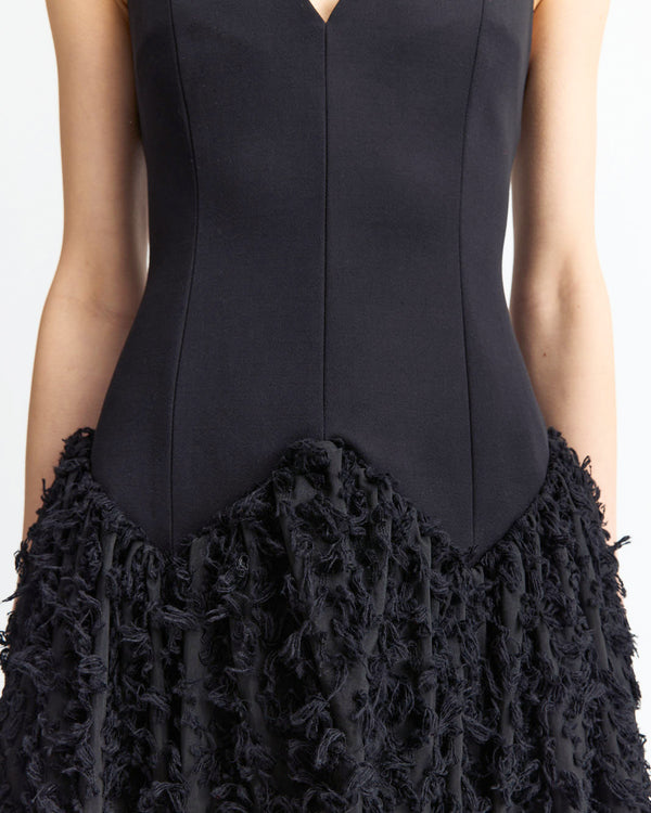 Tonye Midi Dress in Tailoring
