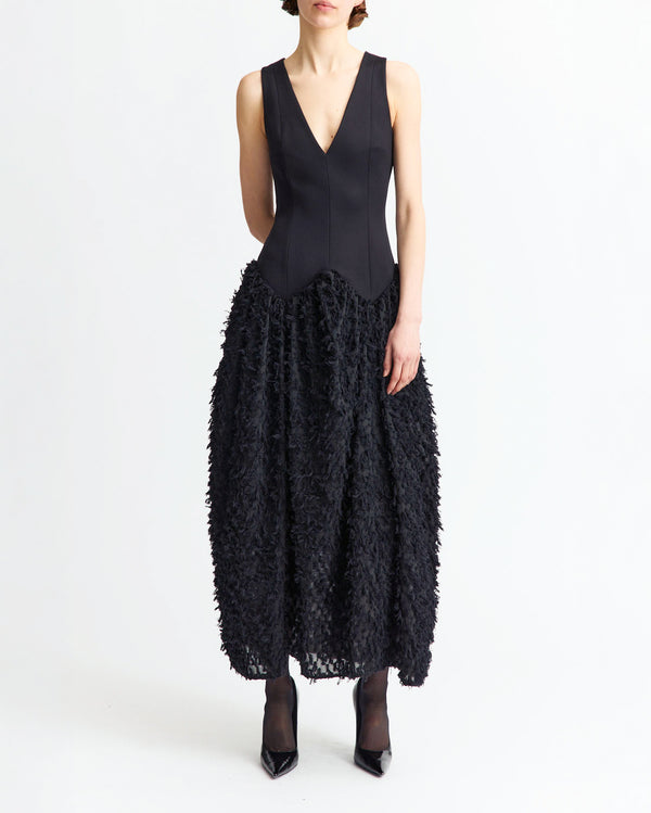 Tonye Midi Dress in Tailoring