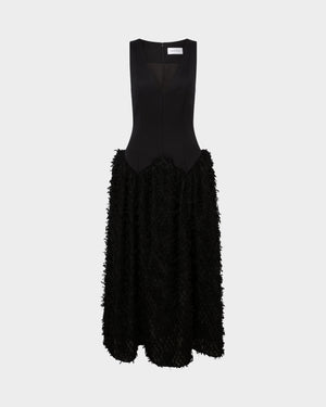 Tonye Midi Dress in Tailoring