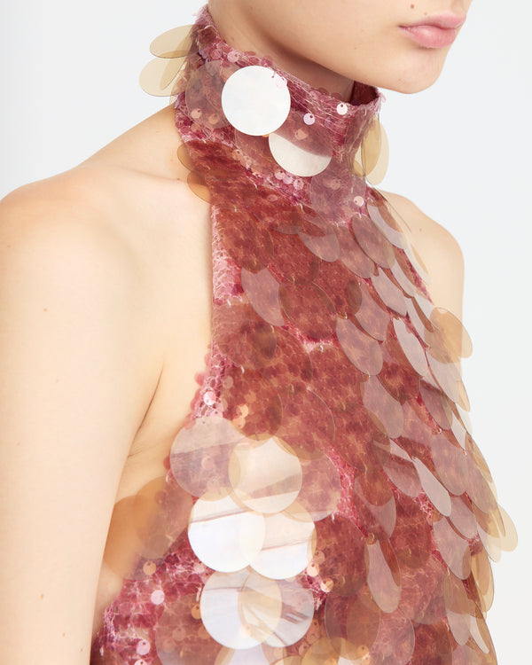 Ula Top in Large Sequin