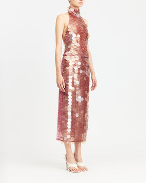 Ula Top in Large Sequin