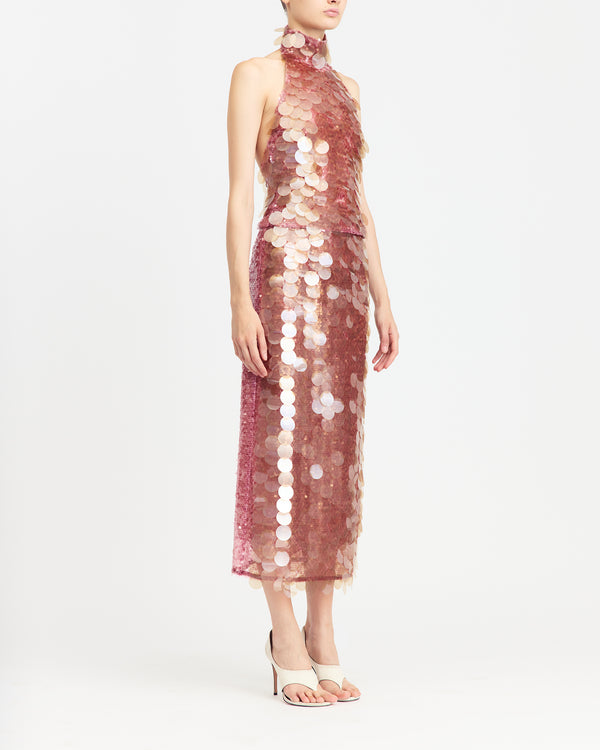 Ula Top in Large Sequin