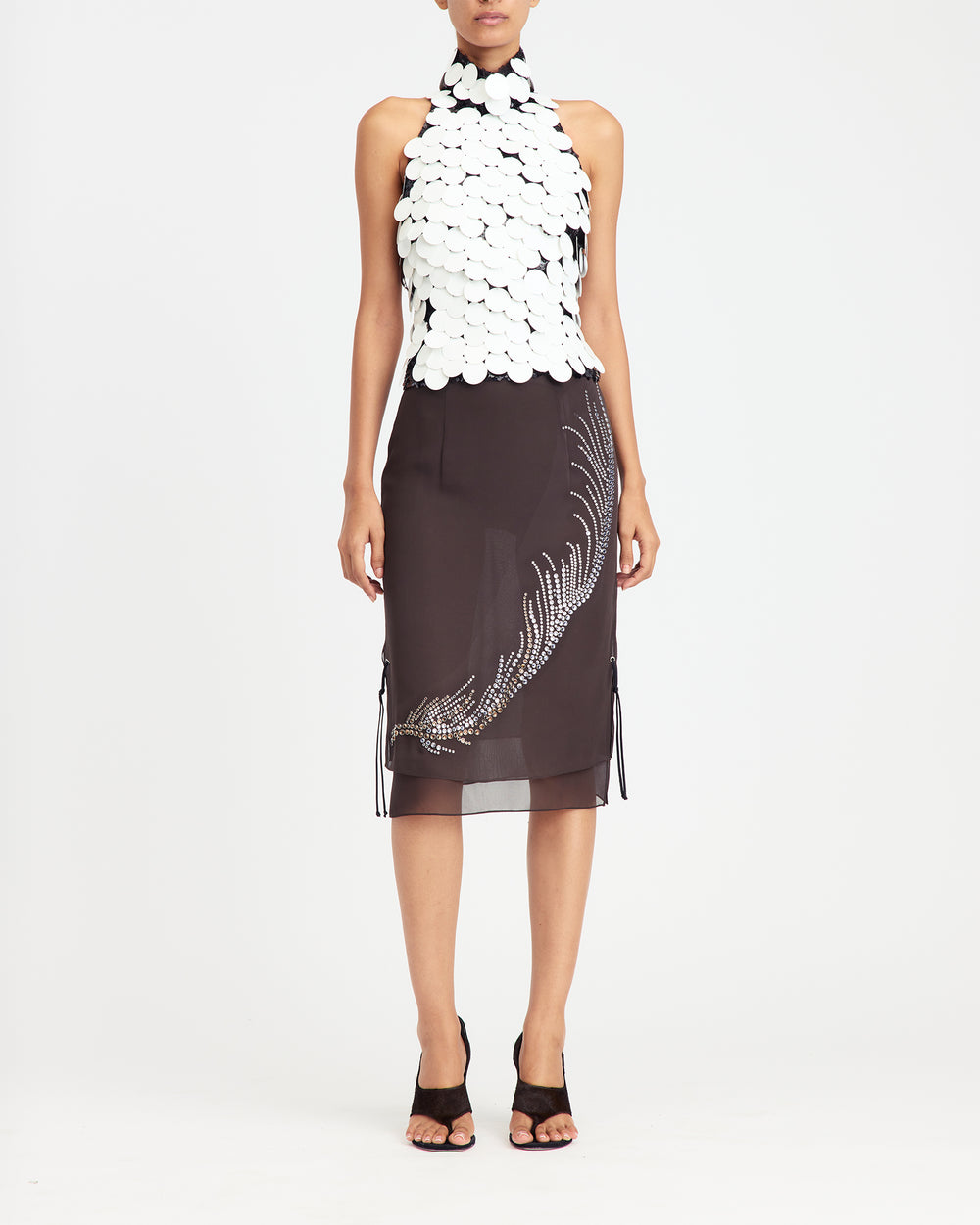 Ula Top in Large Sequin