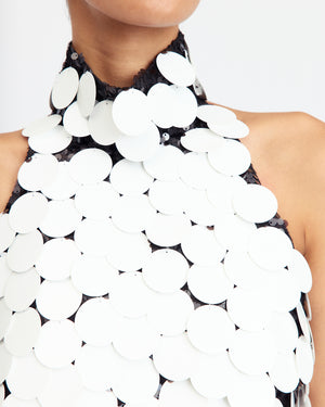 Ula Top in Large Sequin