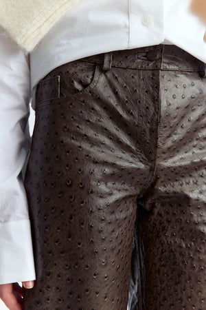 Vante Trouser in Leather