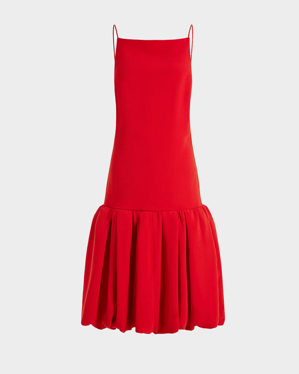 Viana Midi Dress in Crepe